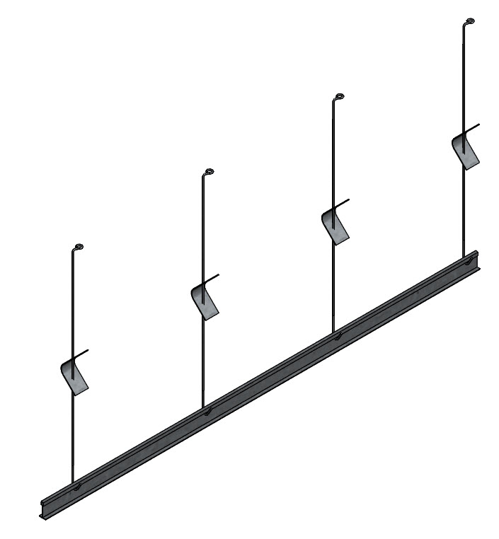 Направляющая PRIMET 3600 мм (фланец 15/24 мм)